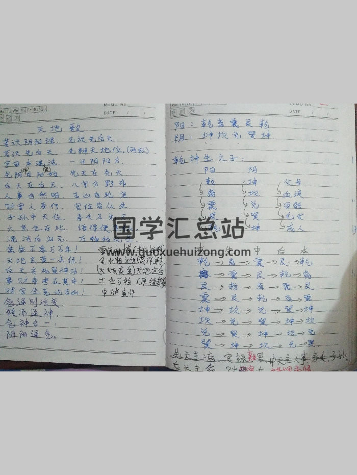 《杨公秘技手写阳宅步骤》手写拍照版109页-封面风水堪舆