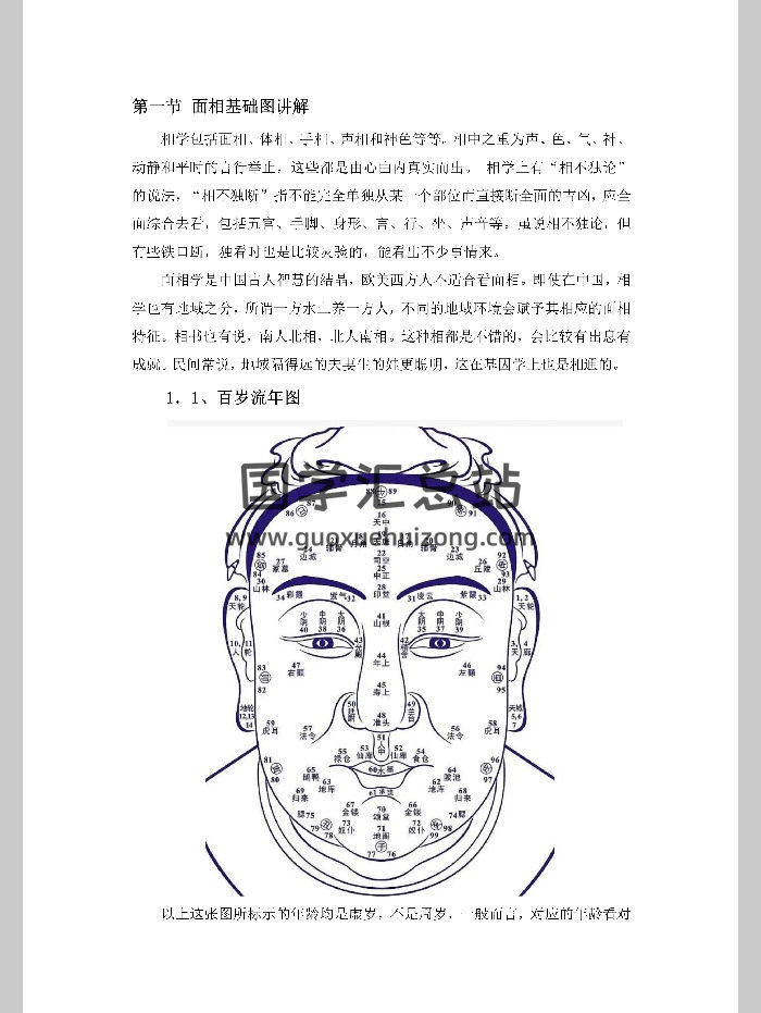 华安玄学《华安面相班》文档-封面手相面相