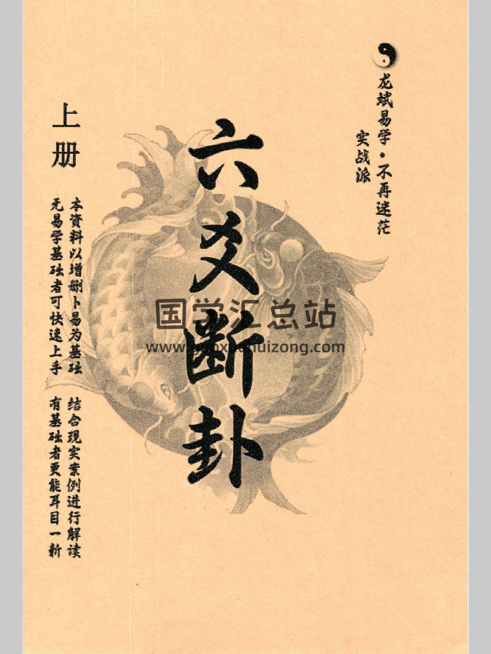 龙斌易学《实战六爻断卦》上下册-封面六爻