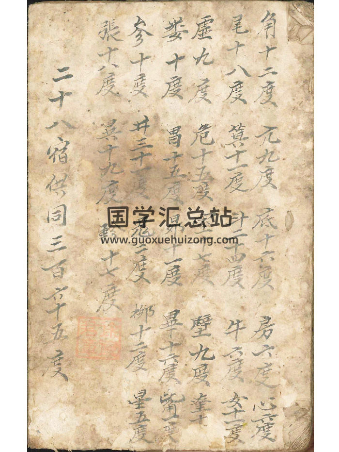 命理类《二十八宿供同三百六十五度》58筒子页-封面命理