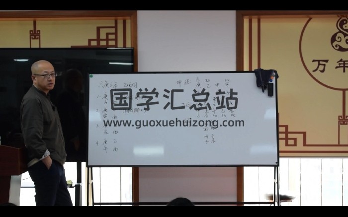 丁晙田《四柱八字研修班》18集视频-封面四柱八字