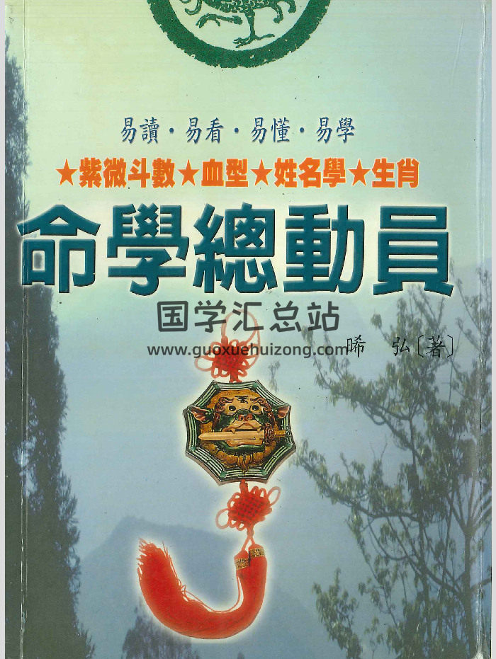 《命学总动员》晞弘著 274页-封面命理