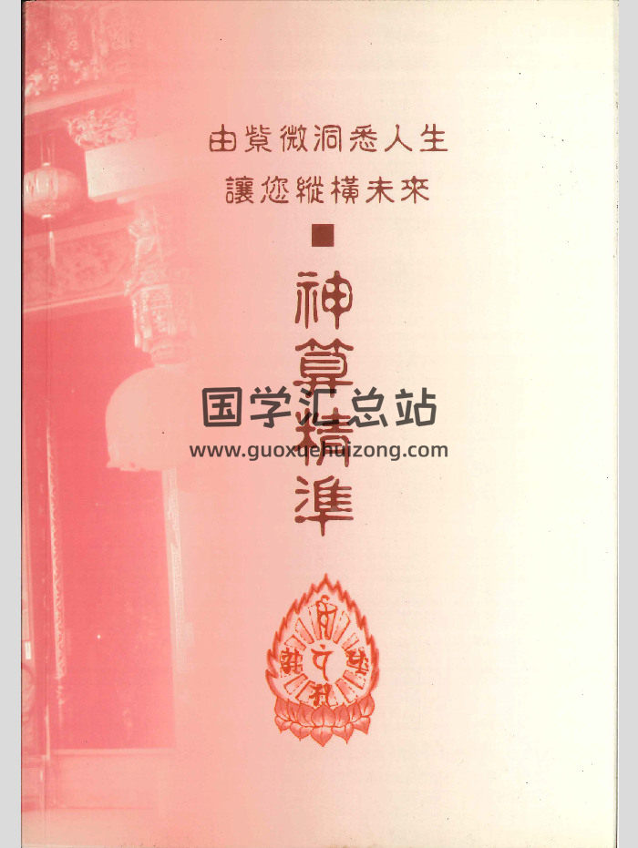 《神算精准紫微斗数》林国栋著 230页-封面紫微斗数