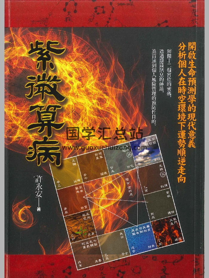 《紫微算病》许永安著 652页-封面紫微斗数