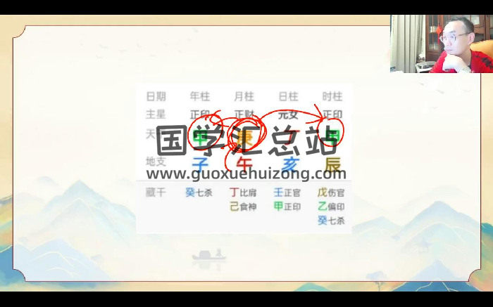 易达 八字真传二期 视频28集-封面四柱八字