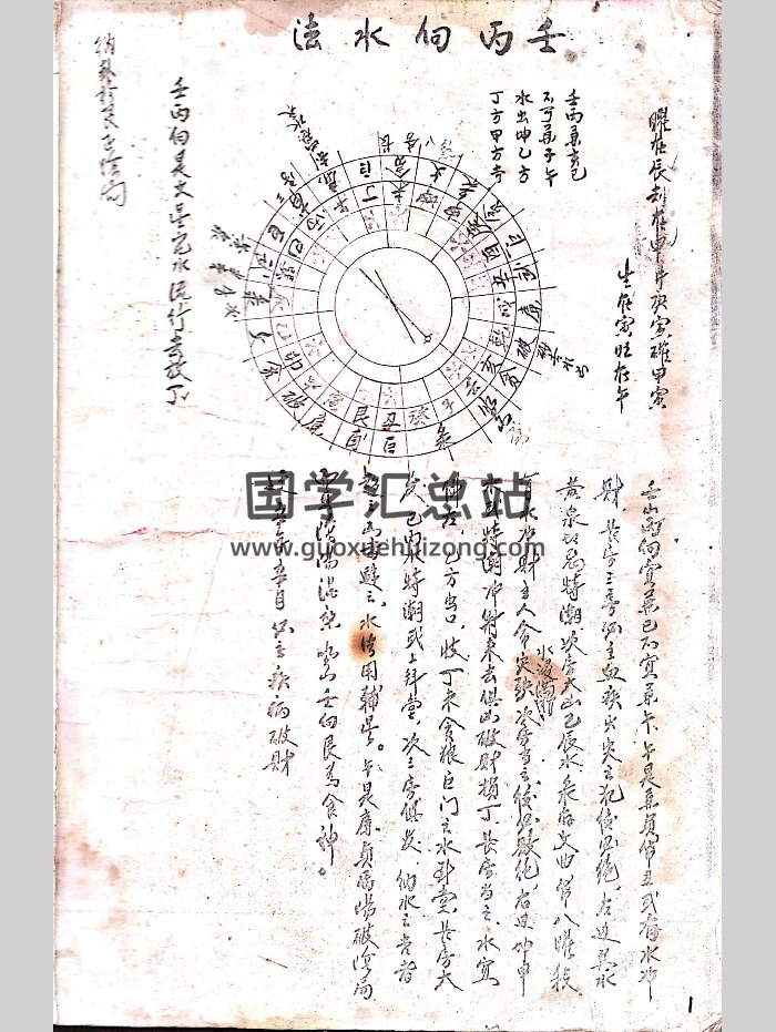 《二十四山砂水断诀》砂水法全局（72页）-封面风水堪舆