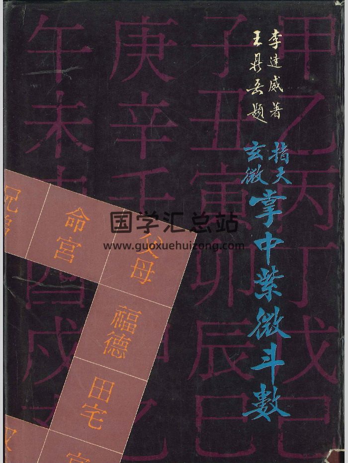 《指天玄微掌中紫微斗数》李达威著 378页-封面紫微斗数