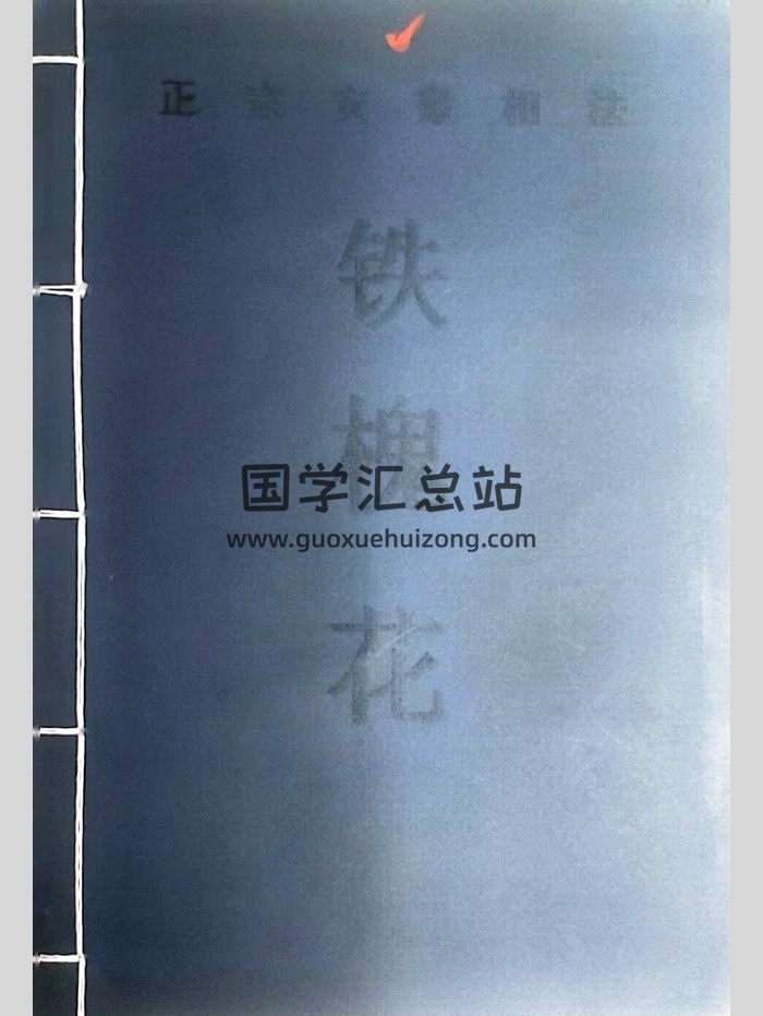 正宗安徽相法《铁槐花》上下集190页-封面手相面相
