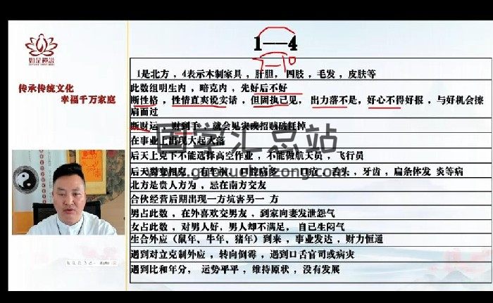 李星辰《数字八字》19集视频约7小时-封面四柱八字