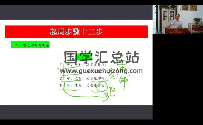 张春峰《奇门遁甲文化传承师课程》46集视频约24小时-封面奇门遁甲