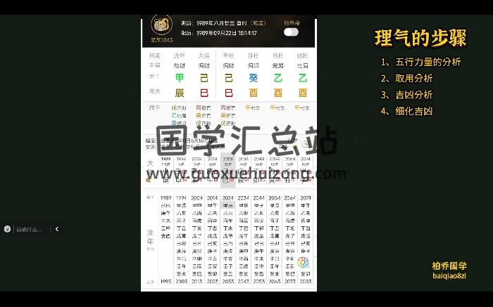 金镖门柏乔2024年弟子班直播回放视频约47小时-封面命理