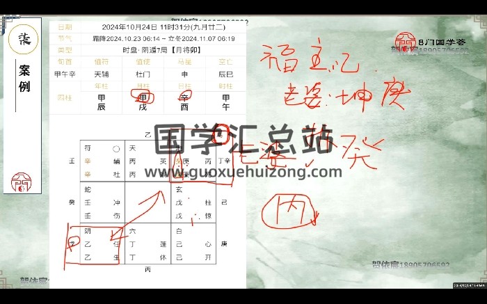 周心辰《第九期奇门遁甲布局研讨会》视频22集-封面奇门遁甲