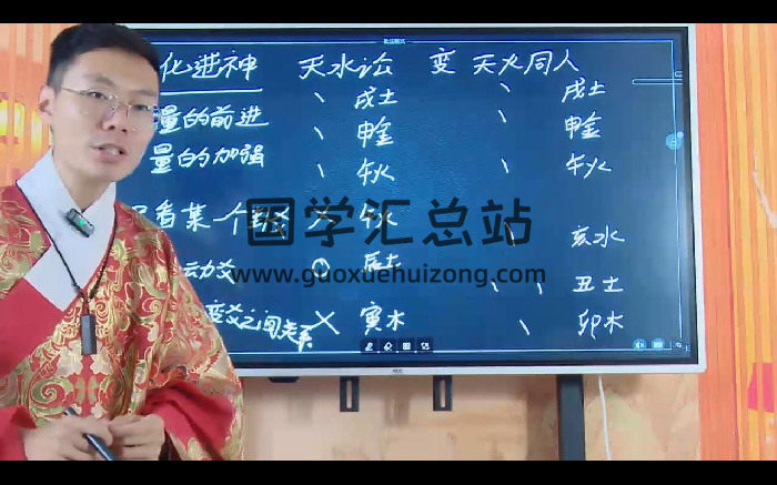 郭旭阳《六爻预测训练营第一期》视频6集约12小时-封面六爻