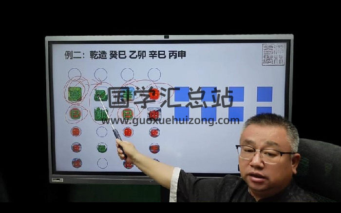 吕老师《八字实战高级班第六章》243集-封面四柱八字