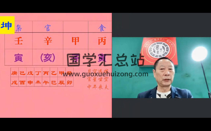 向谷《八字案例2》130集视频约29小时-封面四柱八字