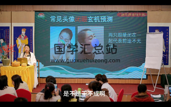 子辰《静态图像精华班》9集视频约10小时-封面手相面相
