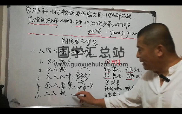 元极堂《八宅学习资料教程》19集视频约7小时-封面风水堪舆