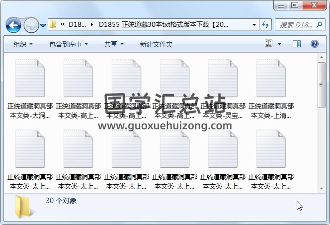 正统道藏30本txt格式版本下载 道法符咒 第1张