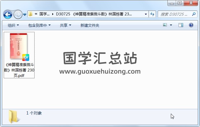 《神算精准紫微斗数》林国栋著 230页 紫微斗数 第1张