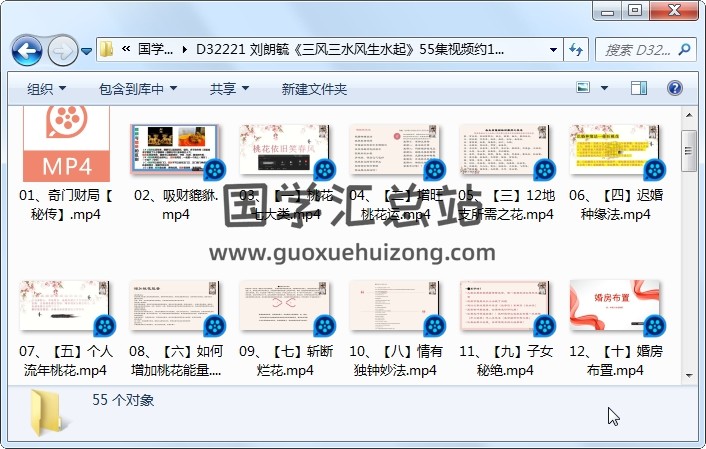 刘朗毓《三风三水风生水起》55集视频约13.5小时 风水堪舆 第1张
