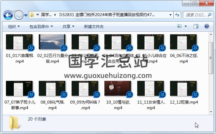 金镖门柏乔2024年弟子班直播回放视频约47小时 命理 第1张