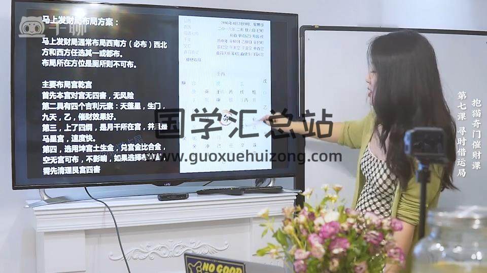 抱猫杨倩雅奇门布局课程视频12集 奇门遁甲 第2张