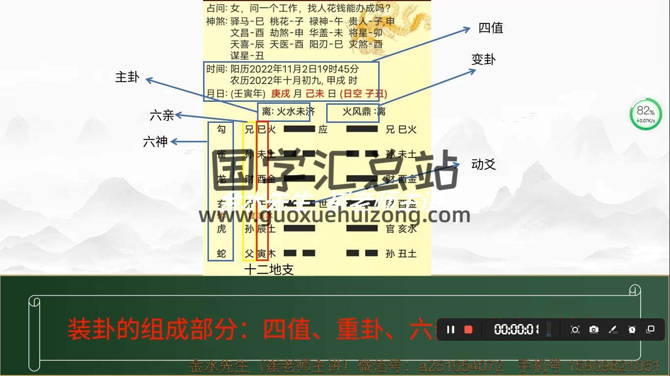 催老师崔文举《民间六爻神断》18集视频 六爻 第2张