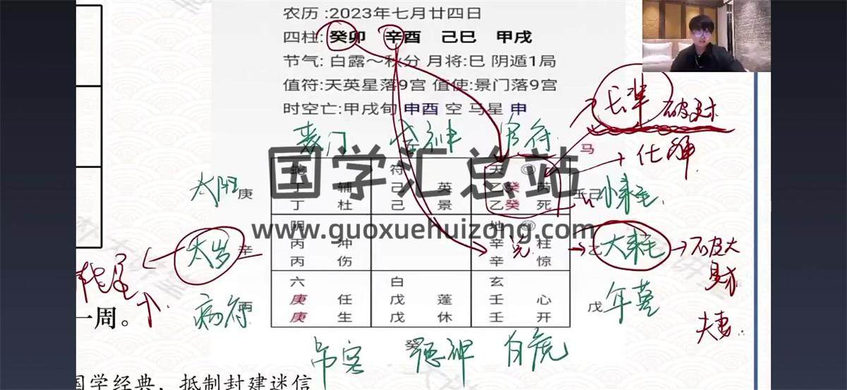 于城道 弟子班 职业风水师秘籍20集（奇门深化基础（弟子讲）） 奇门遁甲 第2张