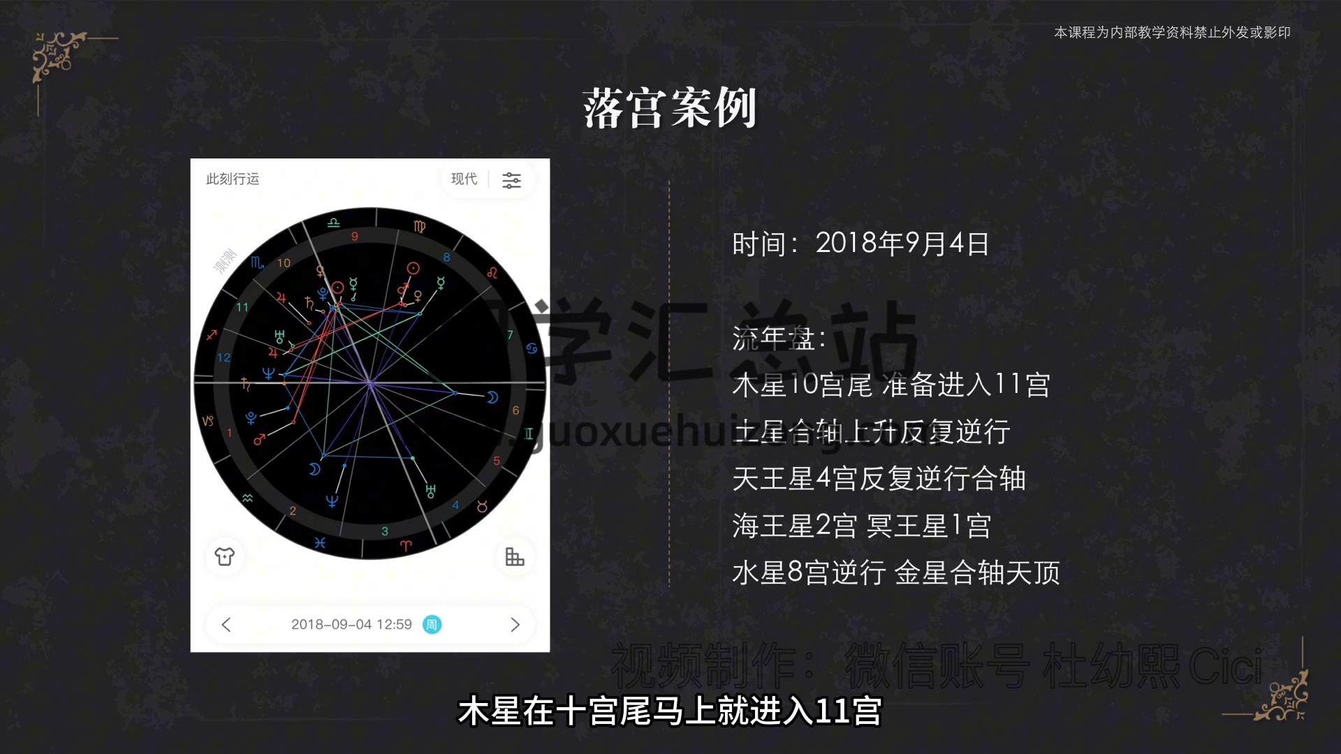 杜幼熙占星 兴趣班+职业班视频课程 占卜预测 第2张