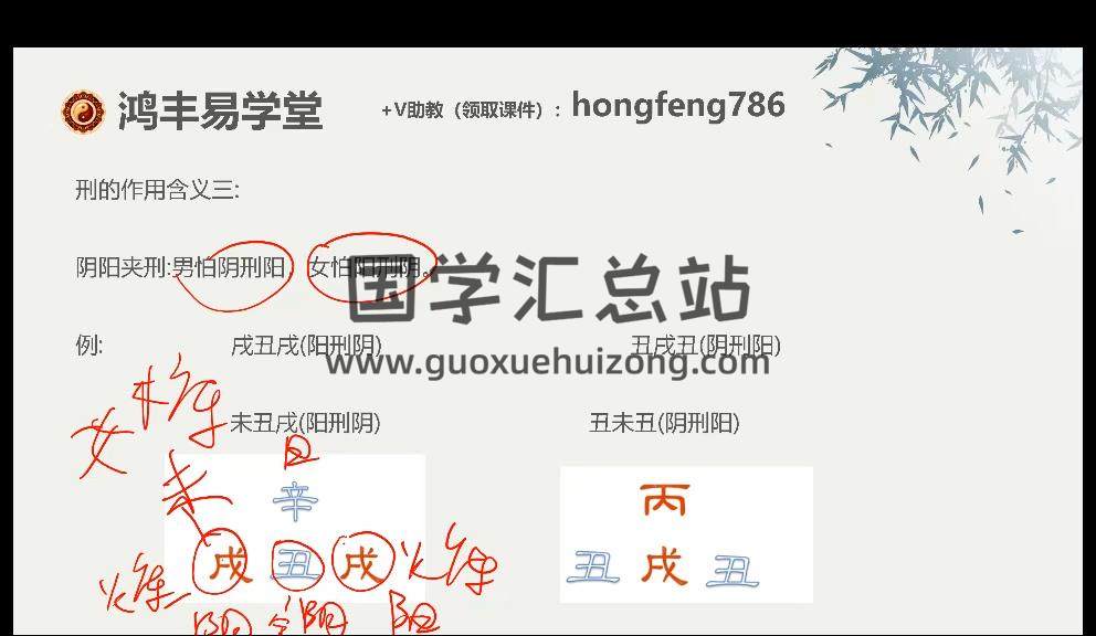 鸿丰《12小时教会你看八字》14集视频约16小时 四柱八字 第2张