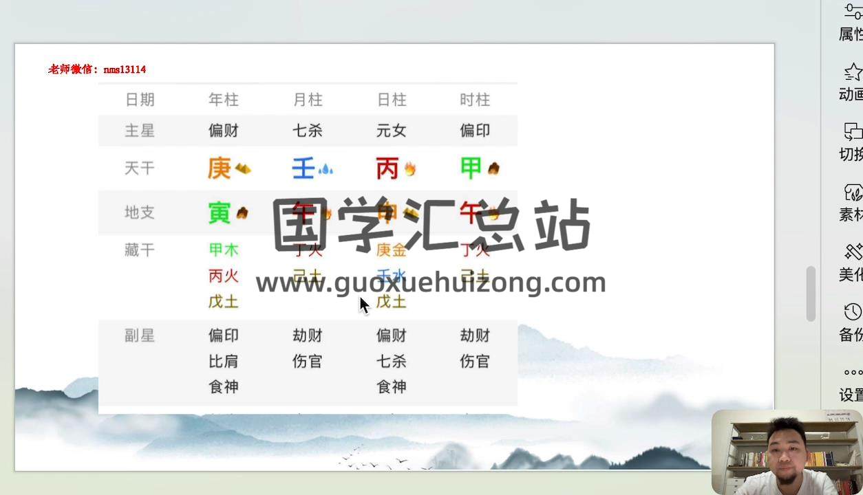 黎宏阳《四柱八字高级班》31集视频约6.5小时 四柱八字 第2张