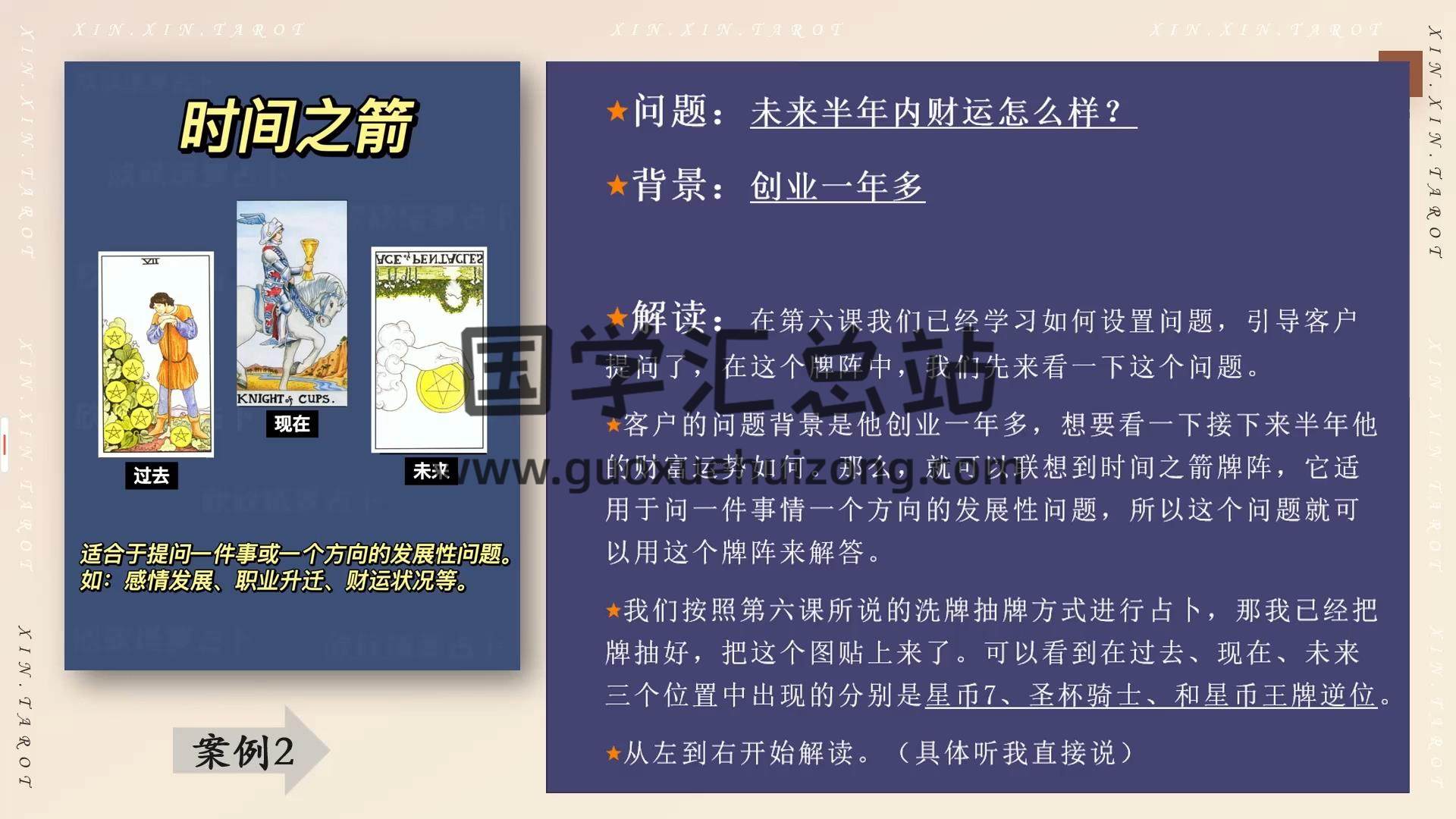 欣欣《韦特塔罗全阶学习课程》33集视频约21.5小时 占卜预测 第2张