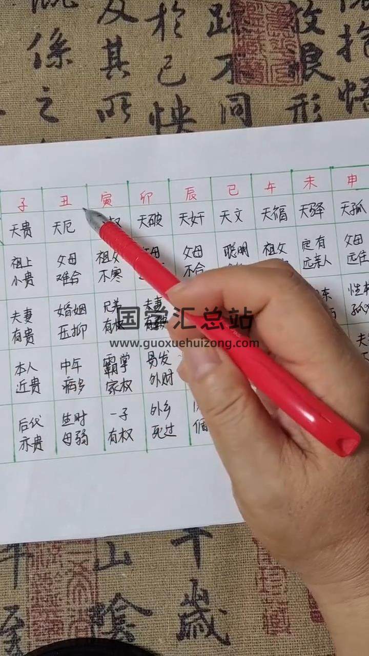 籽熙《一掌经视频教程》44集视频约7小时 手相面相 第2张