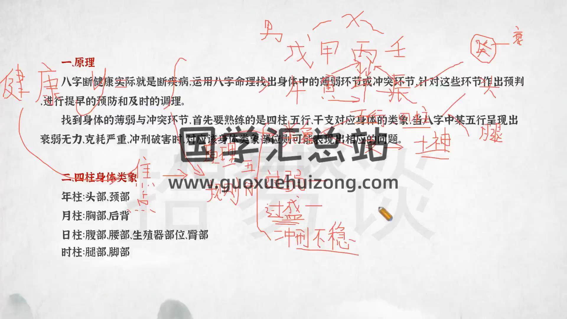 拾易谈八字一班（蒙氏八字命理系统课）视频28集 四柱八字 第2张
