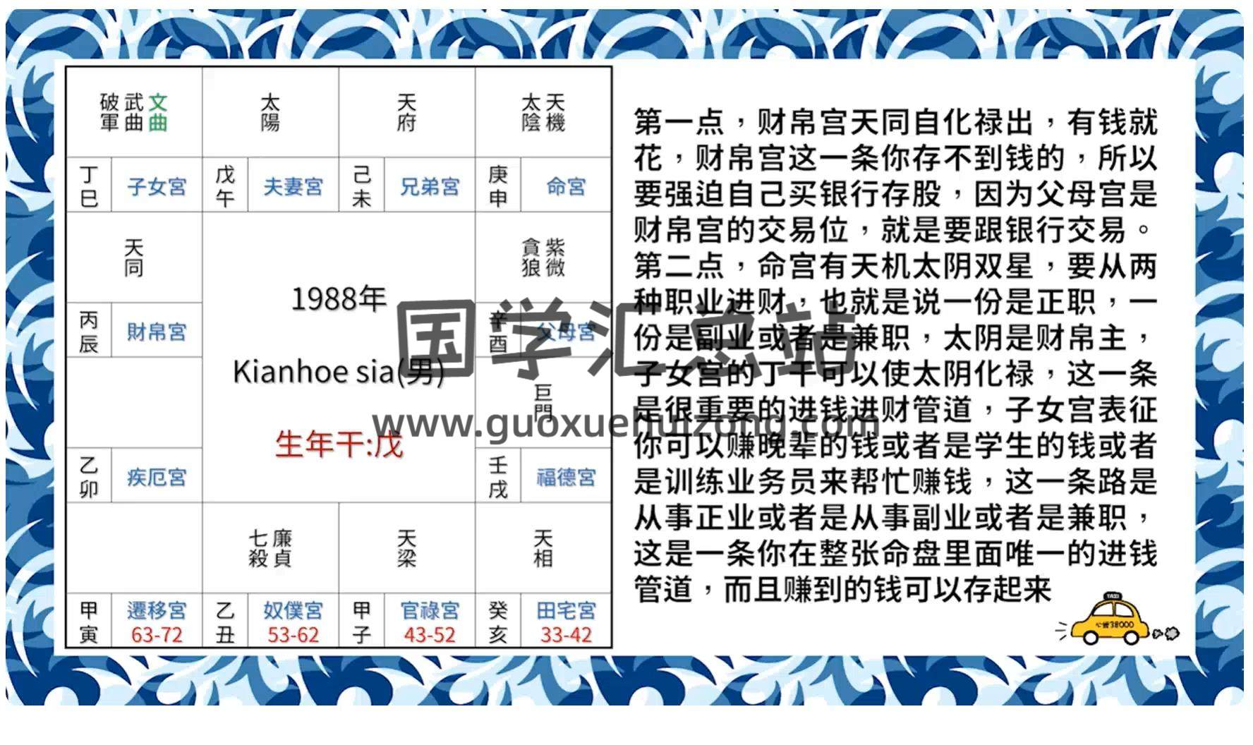 显君 紫微斗数一支花在线课程（详情看目录） 紫微斗数 第2张