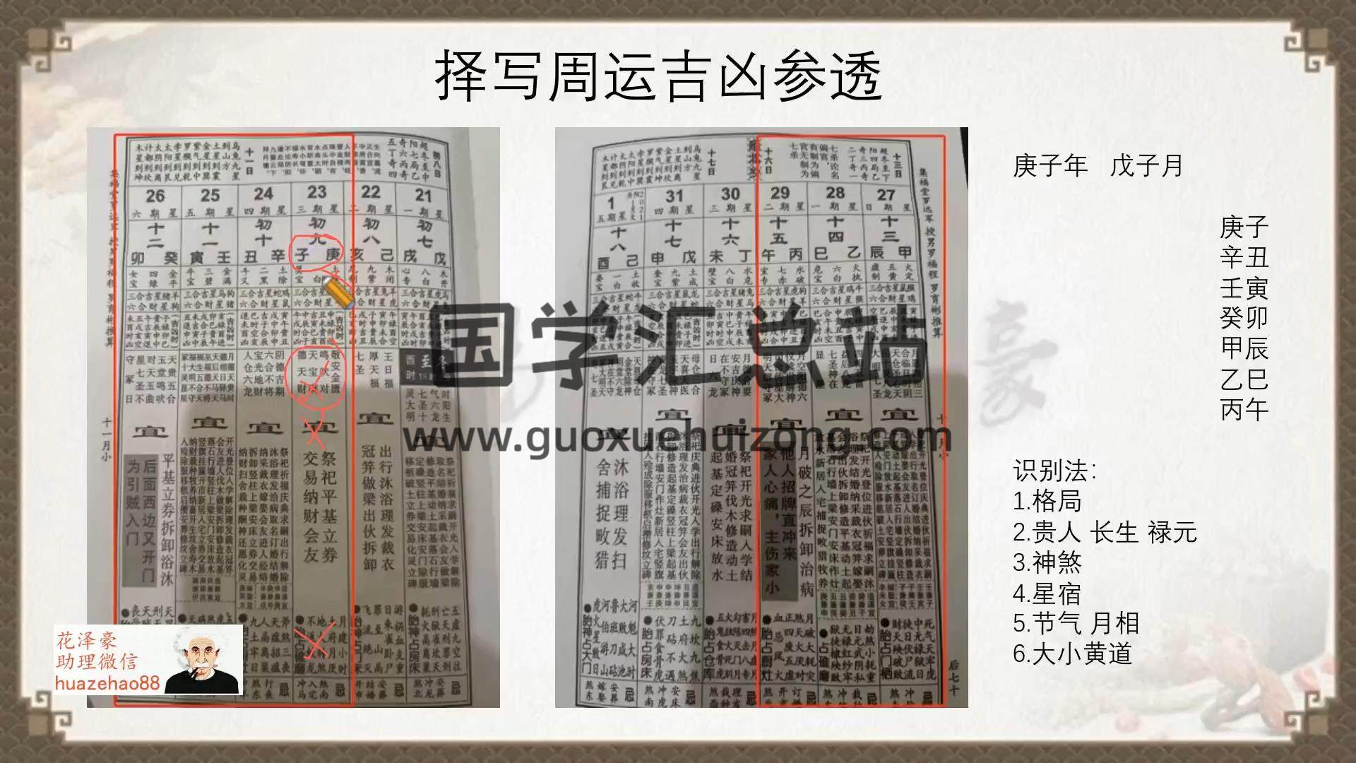 花泽豪《甲辰年择日传承班》视频11集 择日天文 第2张