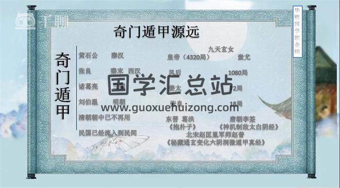 张华熙《秘传茅山奇门遁甲》34集视频课程百度网盘分享-封面奇门遁甲
