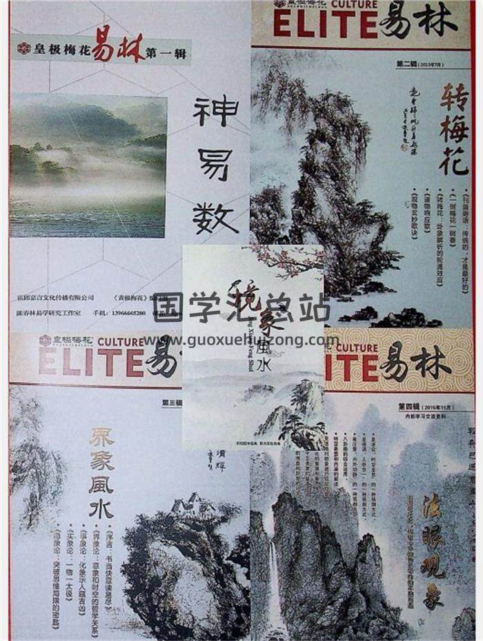 陈春林《神易数》《境象风水》《转梅花》《法眼观象》《界象风水》五本合订本346页PDF电子书百度网盘分享-封面易学