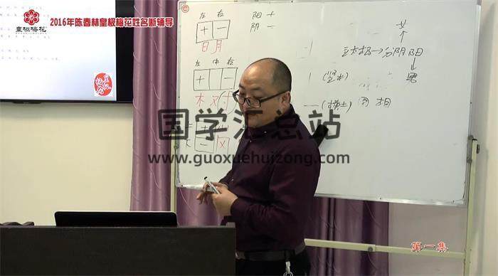 陈春林2016《梅花姓名断》5集录像+录音+课件百度网盘分享-封面姓名学
