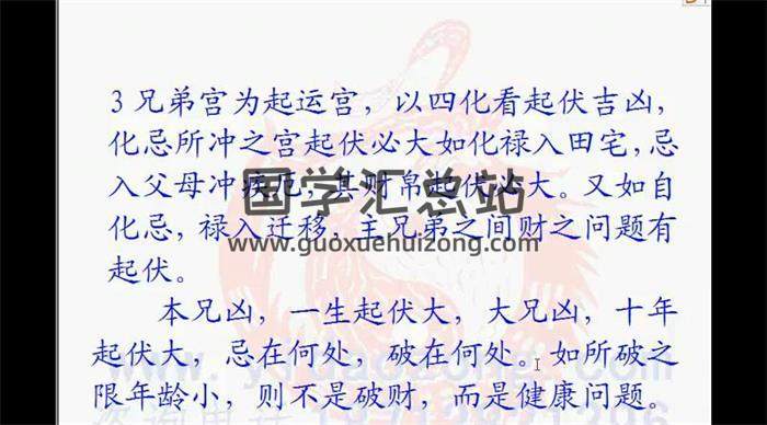 孙亘古《紫微斗数完整教学视频讲座》13集课程百度网盘分享-封面易学