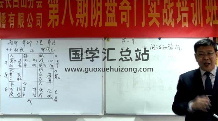 杨忠易2017第八期《忠易阴盘奇门风水》60集高清视频-封面易学