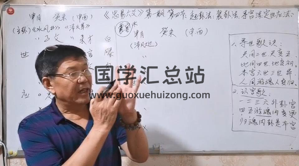 杨忠易《六爻预测术基础及实战课程》22集视频 百度网盘分享-封面六爻