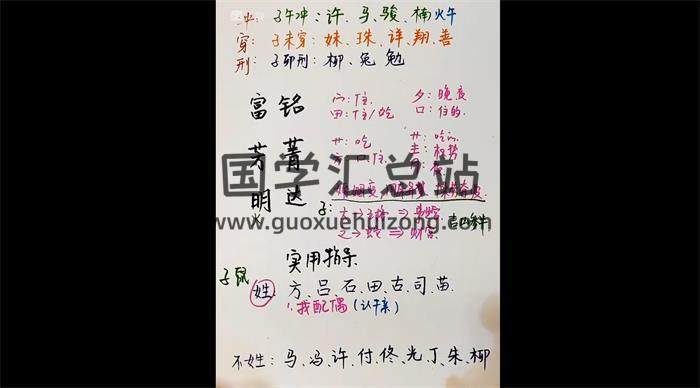 《姓名学系统课》52集视频课程 百度网盘分享-封面姓名学