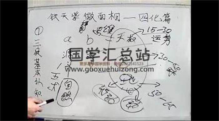 云毅《钦天紫微面相》13集视频课程 百度网盘分享-封面易学