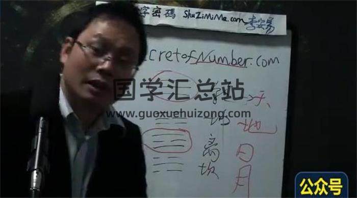 無為子《手機號碼風水學》144集視頻課程 百度網盤分享-封面易學