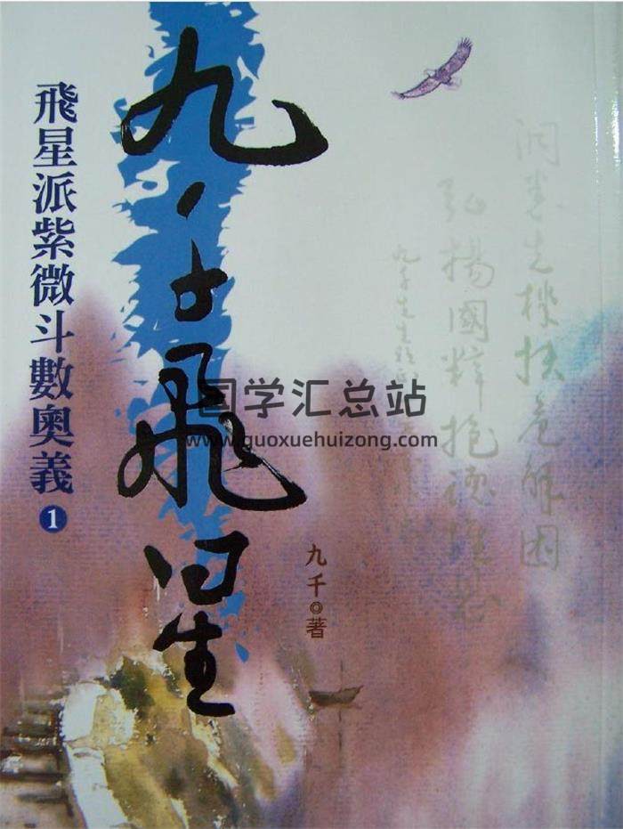 紫微斗数书籍 九千《九千飞星》飞星派紫微斗数奥义 185页PDF电子书-封面易学