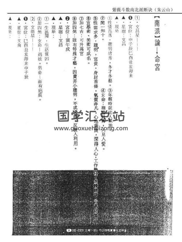 朱云山《紫微斗数南北派断诀》213页PDF电子书-封面易学