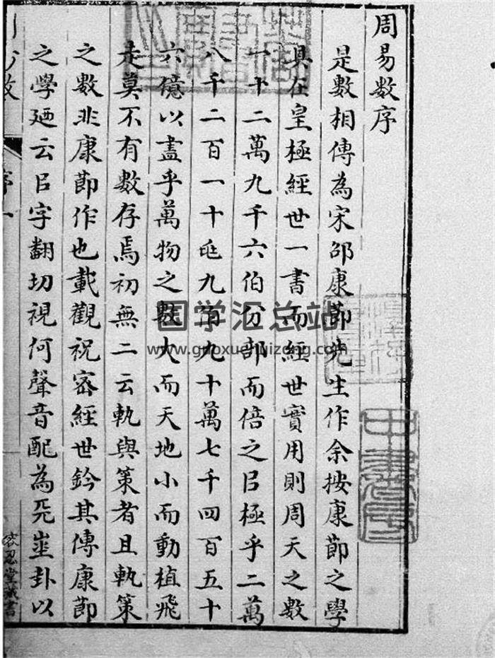 易学古籍《周易数》371页（双页版）PDF电子书-封面易学