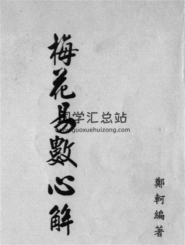 郑轲《梅花易数》61页（双页版）PDF电子书-封面易学