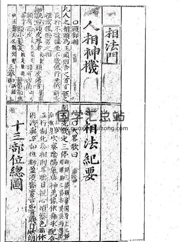 相学古籍《相法门秘籍》28页（双页版）PDF电子书-封面易学